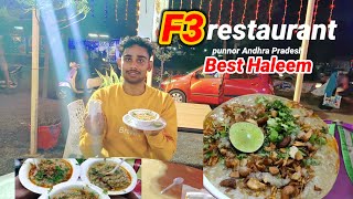 f3 restaurant punnor // haleem best 👍