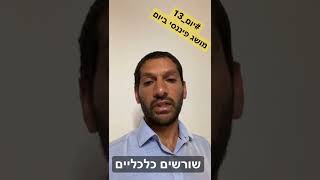 אתגר מושג פיננסי ביום, יום 13 - שורשים כלכליים