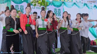 SÀN THÁI TÂY BẮC VŨ HỘI RƯỢU CẦN MỪNG HẠNH PHÚC DUY ĐIỆN & THÚY HÂN/PÚNG KIỀNG CHIỀNG KHOONG