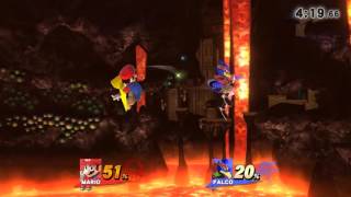 Mario VS Falco - Super Smash Bros. For Wii U - For Glory - 2016