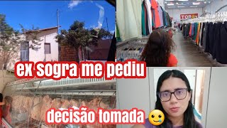 DECISÃO TOMADA! EX SOGRA ME LIGOU PEDINDO 😥 ELA CHOROU MUITO! COMPREI TUDO