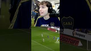 REACCIÓN DE DAVOO AL GOL DE RIESTRA VS BOCA #viralvideo #shortsvideo #argentina #futbol #shortvideo