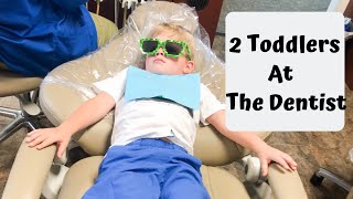 TAKING 2 TODDLERS TO THE DENTIST| BUSY DAY