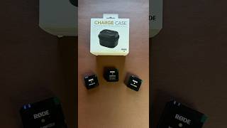 Rode Wireless Go 2 Charging Case Unboxing | Original Rode Brand #shorts