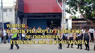 WADUH...PABRIK PIL KOPLO TERBESAR SE INDONESIA  ADA DI YOGYAKARTA DAN TETAP BEROPERASI MESKI PANDEMI