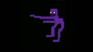 Purple guy dancing to Matthew Wilders "Break my stride"