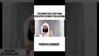 Be grateful to Allah whatever you have ! #short #muftimenk #ytshorts