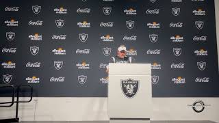 Minnesota Vikings @ Las Vegas Raiders Post-Game Interview. #nfl #lasvegasraiders