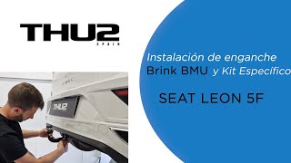 Instalación de un enganche Brink en SEAT LEON 5F