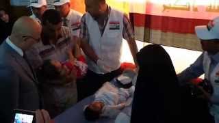 صحة ذي قار تبدأ بحملة تلقيح شلل الاطفال التي انطلقت يوم الثلاثاء 13- 5 - 2014