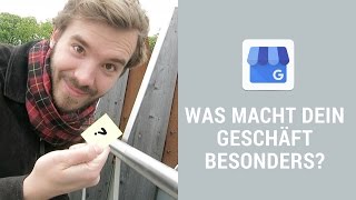 Wie füge ich Attribute zu meinem Google My Business Konto?