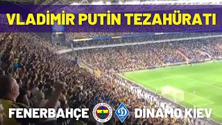 Fenerbahçe Tribünlerinde Vladimir Putin Tezahüratı (Dinamo Kiev Maçı) Fenerbahce Fans Pladimir Putin