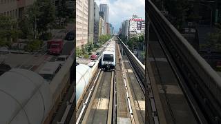 Jalur MRT di lihat dari atas gedung #shorts #shortvideo #short