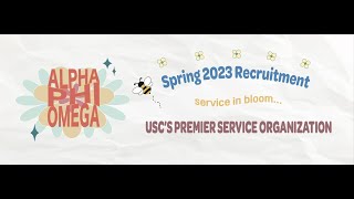 APO USC Spring 2023 || “Service in Bloom"