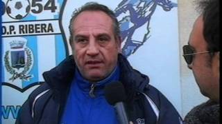 Le interviste del dopo gara Ribera - Terrasini 7 - 1