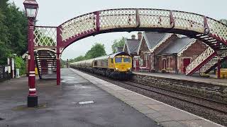 Class 66 passes Appleby