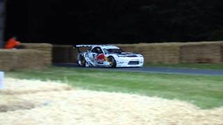 Mike Whiddett Drifting at Goodwood Festival of Speed 2015