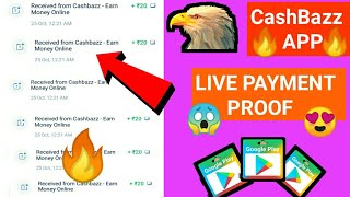 Cashbazz App Live Payment proof | Earn Real Google play redeem codes