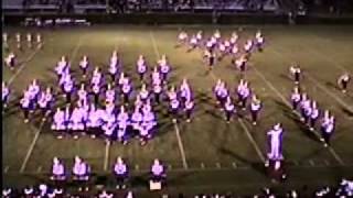 Coffee Co High Marching Trojan Band half time 1992