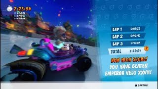 Crash Team Racing Nitro-Fueled. Twilight Tour Velo Ghost