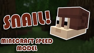 Making a Snail! | Minecraft Speed Model