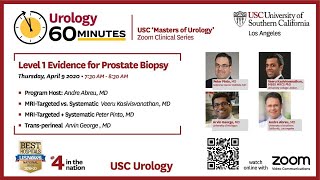 Urology 60 Minutes - Episode 3 - Level 1 Evidence for Prostate Biopsy.