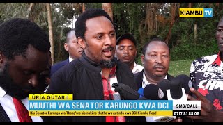 KIAMBU SENATOR  AND LIMURU FORMER MP MWATHI  at DCI KIAMBU ROAD