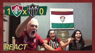 FAMÍLIA TRICOLOR REAGE A 1 FLUMINENSE x 0 ATLÉTICO MG - COPA LIBERTADORES 2024