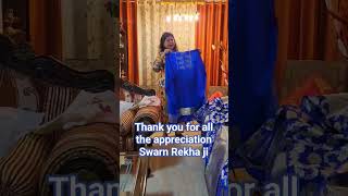 Review from our wonderful customer/Thank you Swarn Rekha ji