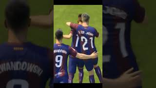 #header #goal by #lewandowski #fifa23 #fc24 #fcbarcelona Enjoy Like Share & Subscribe