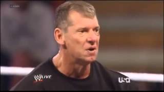 CM Punk Punches Fan - WWE RAW 10.08.12