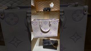 LV New color ON THE GO tote bag. #lv #vancouver #bag#louisvuitton