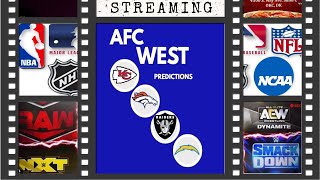 SPORTS BREAKERS EPISODE 7 AFC WEST PREDICTIONS