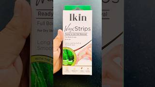 ikin Wax Strip For Hair Removal🥹#shorts #youtubeshorts #viral #skincare #shortvideo #ytshorts