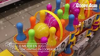 Juguetes en CoopeAgri Supermercados