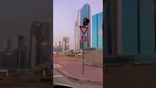 Sheikh Zayed Road 🤭🥰| Evening Dubai UAE 🇦🇪 #shorts #short #dubai2022