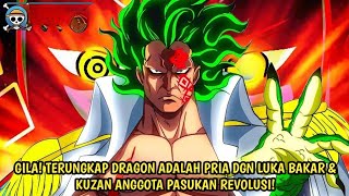 GILA! TERUNGKAP DI ONE PIECE TERBARU! KUZAN MATA MATA DRAGON & DRAGON ADLH PRIA DGN LUKA BAKAR 1127+