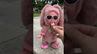 Ice Cream Dancing Singing Crying Walking Baby Girl Electric Plush Doll Baby kibtoy #shorts #toys