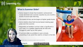 Avoid the Summer Slide with Learning Ally