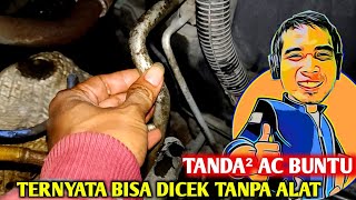 Cara Cek AC mobil buntu - tanpa alat apapun