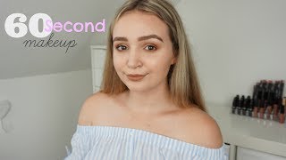 60 Second Makeup Look⏰ | MoreMartasLife