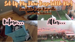 HUGE Barn Makeover! - Set Up My Barn With Me - NEW Location! - Decorate For Halloween!!