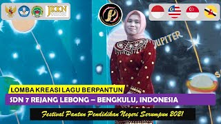 SD Negeri 7 Rejang Lebong   Bengkulu, Indonesia | Festival Pantun Pendidikan Negeri Serumpun 2021