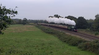 61306 'Mayflower' and 47xxx pass Ellerhayes