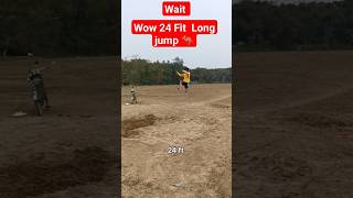 Wow কেনেকৈ 24 Fit মাৰিব পাৰিছো ||  Best long jump Exercise || #longjup #youtubeshorts  #shorts