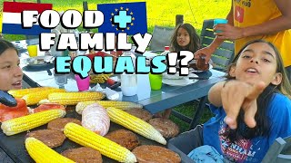 Scrumptious Family Barbecue Time 🍗 Big Family Food Time 🌴 The Hightrees 🌲 Family Vlog