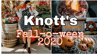 Knott's Taste of Fall-O-Ween 2020 | Knott's Berry Farm Halloween Food!