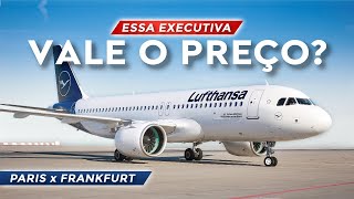 Executiva da LUFTHANSA...Será que vale? |Paris 🇫🇷 – Frankfurt 🇩🇪 | TRIP REPORT