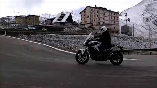 Route des Grandes Alpes  à moto