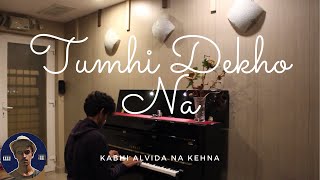 Tumhi Dekho Naa Piano Cover | Kabhi Alvida Na Kehna | Shah Rukh Khan | Bollywood | Rishabh D A